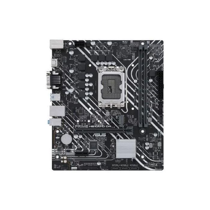 Asus 90MB1A00-M0EAY0 Placa Base Prime H610M-D D4 LGA 1700 Intel H610 Micro ATX DDR4 PCIe 4.0 para 12ª/13ª Gen. 1