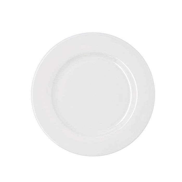 Plato Llano Porcelana Serenity Hydrozero Bidasoa 25 cm (6 Unidades)