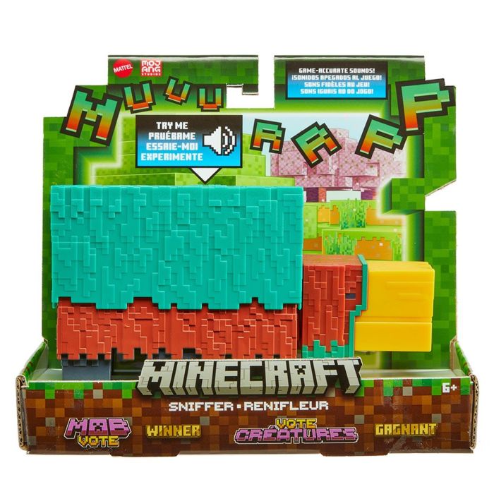 Figura De Acción De Sniffer Minecraft Hxm85 Mattel 4