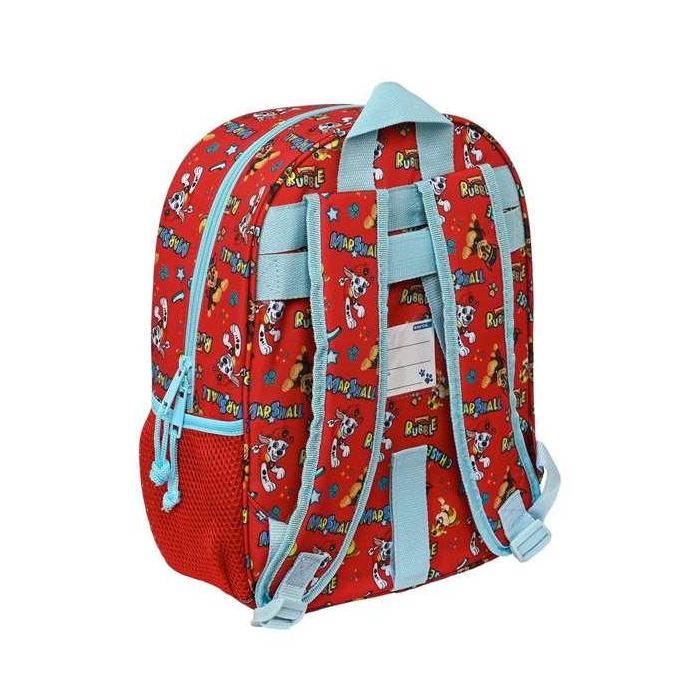 Mochila Infantil The Paw Patrol Funday Rojo Azul claro (26 x 34 x 11 cm)