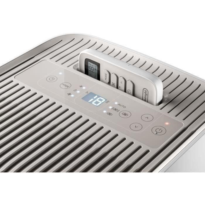 Aire acondicionado móvil PAC ES72 DELONGHI - 2100W - Ventilador y deshumidificador - Gas R290 - 8.300 Btu/h 4 Aire acondicionado móvil PAC ES72 DELONGHI - 2100W - Ventilador y deshumidificador - Gas R290 - 8.300 Btu/h 4