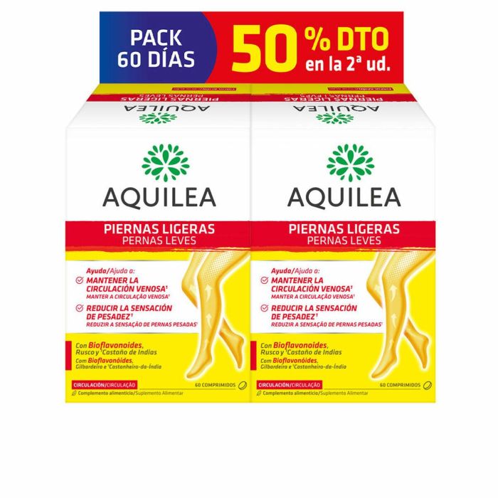 Aquilea Piernas Ligeras Comprimidos Pack 2 X 60 Unidades