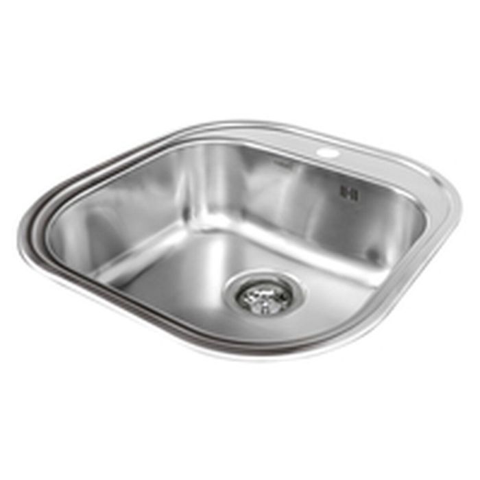 Fregadero de Un Seno Cata CS-1 Plata Fregadero de Un Seno Cata CS-1 Plata