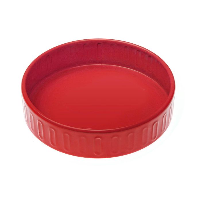 Jabonera Roja Mate Versa - Metal Jabonera Roja Mate Versa - Metal