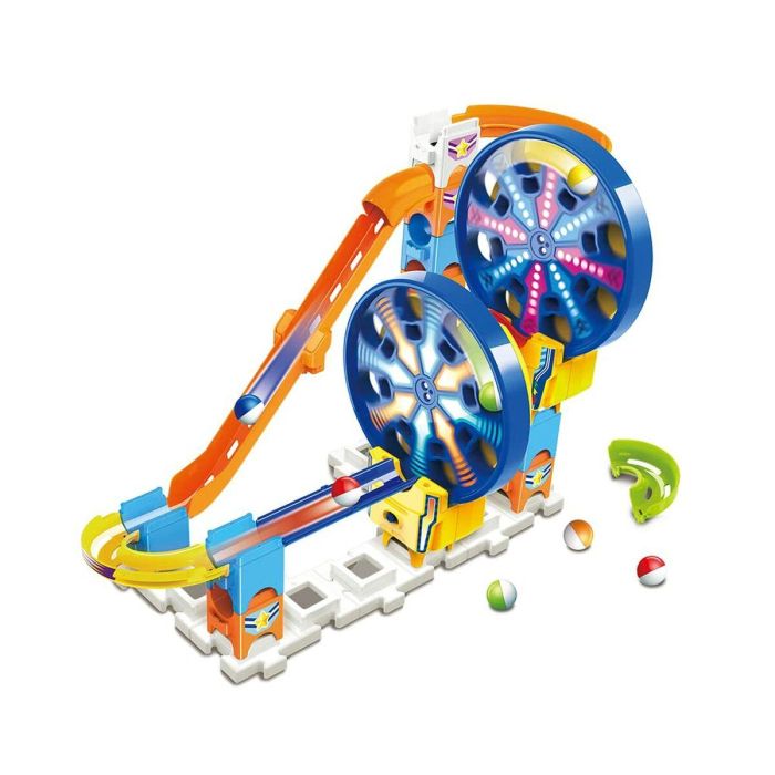 Set de Canicas Vtech Marble Rush - Expansion Kit Electronic - Fun Fair Set Circuito 26 Piezas Pista con Rampas + 4 Años 2