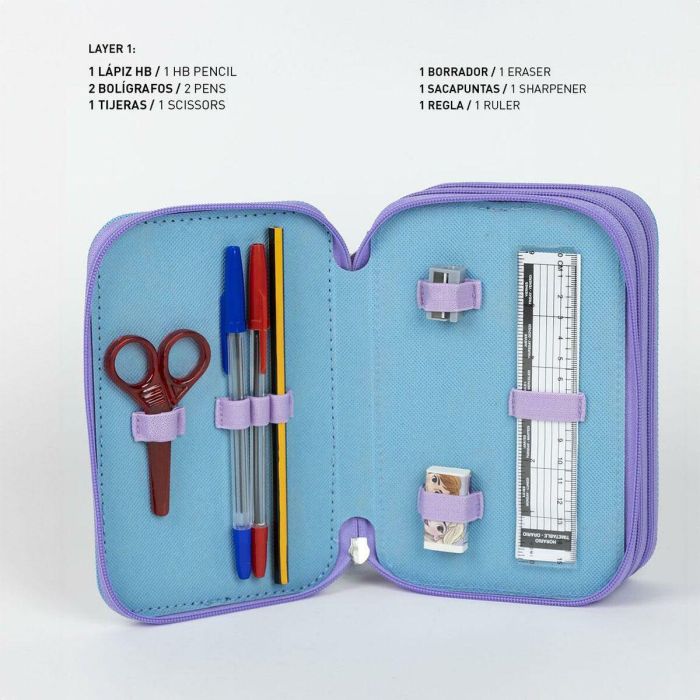 Plumier con accesorios giotto frozen 12.5 x 6.5 x 19.5 cm 2 Plumier con accesorios giotto frozen 12.5 x 6.5 x 19.5 cm 2