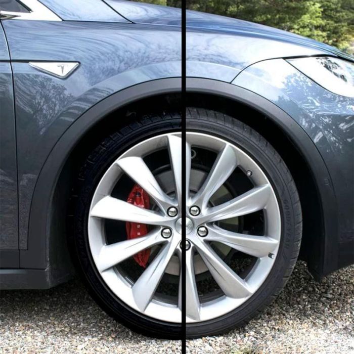 Occ Motorsport Kit Limpieza Exterior Coche OCC47101 con Champú, Limpia Llantas, Abrillantador Neumáticos y Esponja Jumbo 5