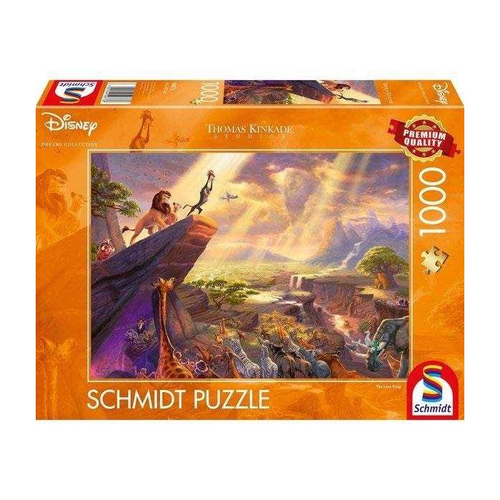 Puzzle 1000 piezas disney, el rey león Puzzle 1000 piezas disney, el rey león