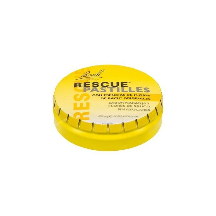 FLORES BACH ORIGINAL Rescue Pastillas Naranja Sauco 50 grs.