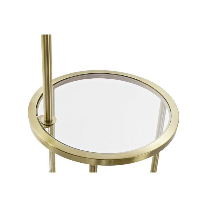 Lámpara de Pie DKD Home Decor 43,5 x 40 x 154 cm Dorado Metal Blanco 220 V 50 W 5 Lámpara de Pie DKD Home Decor 43,5 x 40 x 154 cm Dorado Metal Blanco 220 V 50 W 5