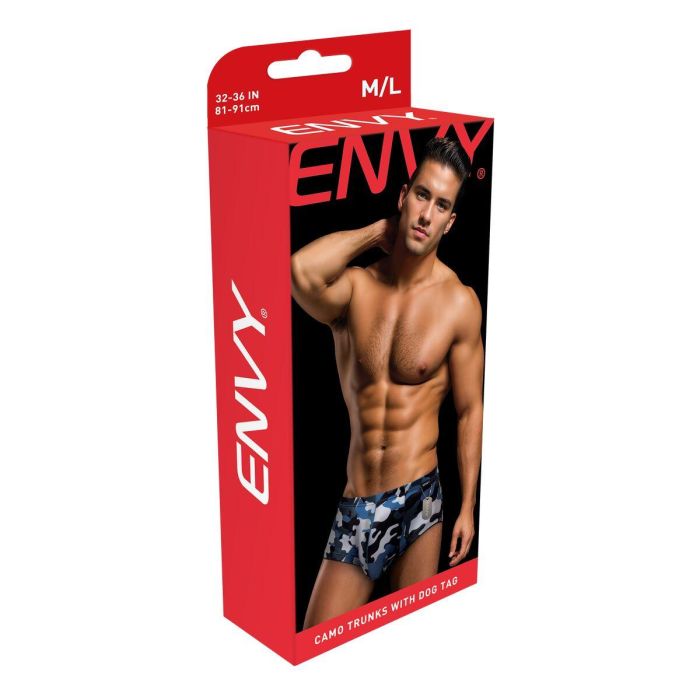 Calzoncillos clásicos Envy Azul L/XL Calzoncillos clásicos Envy Azul L/XL