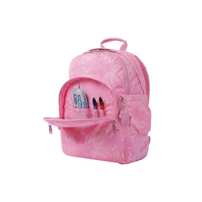 Totto Mochila Escolar Palmeras Rosas MA04ECO029-2210N-8IE, 20L, Neceser y Bolsa Incluida, Compartimento para Bolígrafos, Chica 4