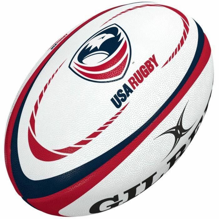 Gilbert GIL5024686320240 Balón de Rugby Réplica de EE. UU. Tamaño 5 Gilbert GIL5024686320240 Balón de Rugby Réplica de EE. UU. Tamaño 5