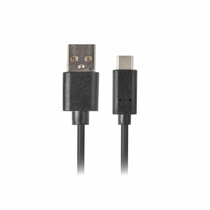 Cable USB A a USB C Lanberg CA-USBO-20CU-0018-BK