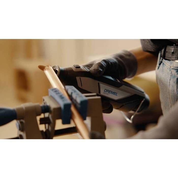 Dremel 8240-5 F0138240JA Multiherramienta inalámbrica + Batería, + Cargador, + Accesorios 12 V 2,0 Ah Número de baterías 1