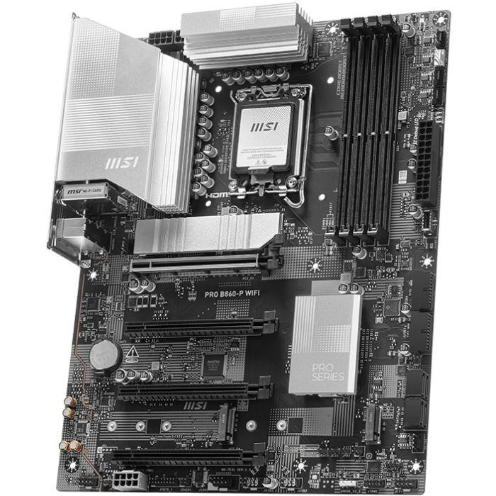 MSI PRO B860-P WiFi Placa Base Intel LGA 1851, B860, DDR5, USB 10Gbps, Wi-Fi 7, ATX - 911-7E41-001 3 MSI PRO B860-P WiFi Placa Base Intel LGA 1851, B860, DDR5, USB 10Gbps, Wi-Fi 7, ATX - 911-7E41-001 3