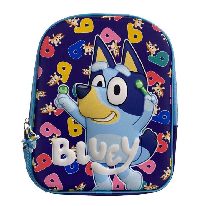 Mochila 3D Miniplay Bluey 29cm 1 Mochila 3D Miniplay Bluey 29cm 1