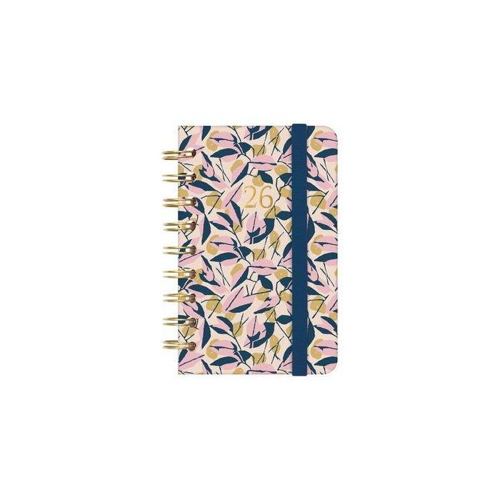 Finocam Agenda Espiral E3-79x127 mm Svh Tapa Dura Hojas 2026