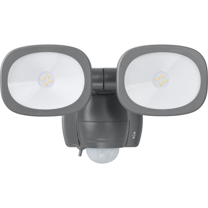 Foco LED Brennenstuhl LUFOS Gris 480 Lm Detector de Movimiento (5000 K) 2 Foco LED Brennenstuhl LUFOS Gris 480 Lm Detector de Movimiento (5000 K) 2
