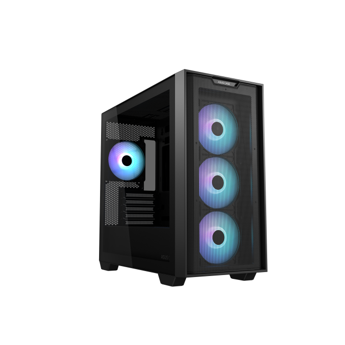 Asus A21 PLUS Negro PC, Compatible con micro ATX/Mini-ITX, 3x 120 mm Ventiladores Frontales, 90DC00H0-B19000 5 Asus A21 PLUS Negro PC, Compatible con micro ATX/Mini-ITX, 3x 120 mm Ventiladores Frontales, 90DC00H0-B19000 5