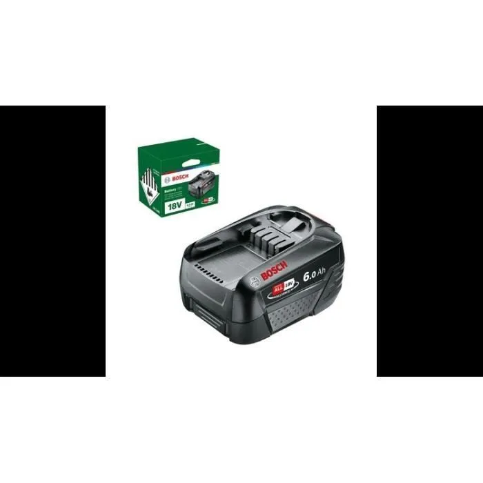 Bosch Batería 18V 6.0Ah Power4All de Iones de Litio para Herramientas Eléctricas y de Jardín, Mayor Autonomía 1