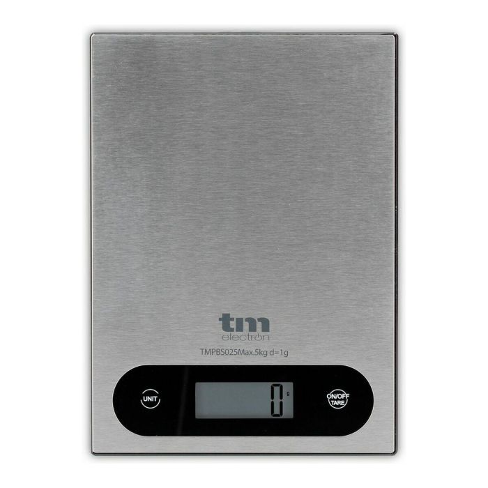 Báscula de Cocina TM Electron Gris 5 kg 4