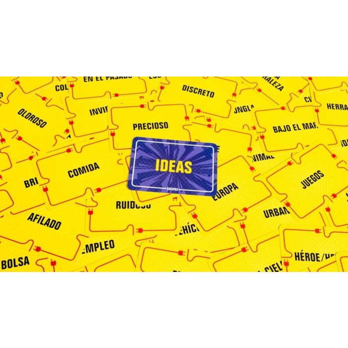 Tranjis Games sl Juego de Mesa ¡Chispas! Colaborativo y de Conexión Mental para Grupos, Creativo y Divertido 4