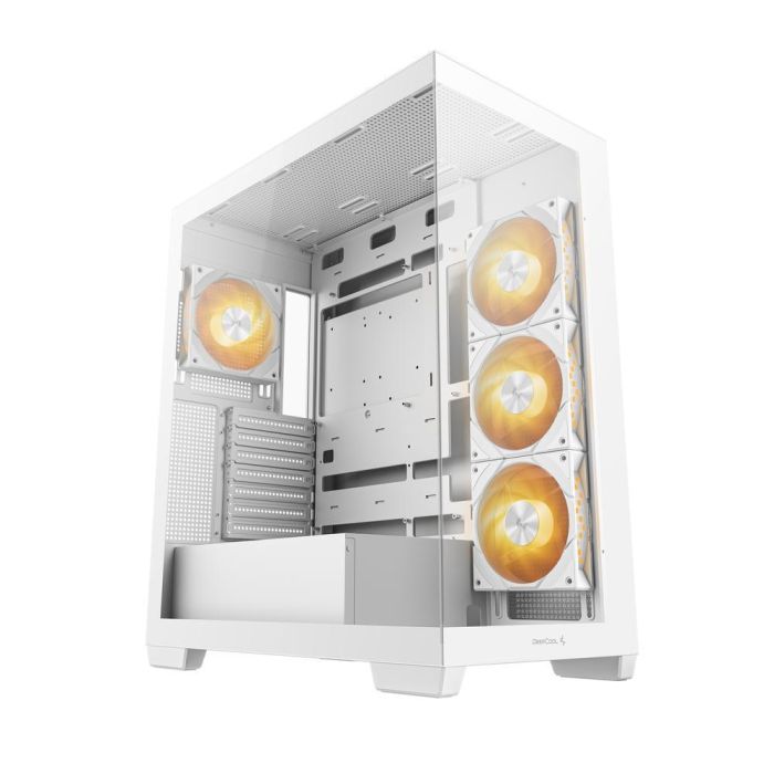 Deepcool CG580 4F WH - Caja Torre PC Gaming, ATX, Cristal Templado, 4 Ventiladores ARGB, USB-C, Blanco 1 Deepcool CG580 4F WH - Caja Torre PC Gaming, ATX, Cristal Templado, 4 Ventiladores ARGB, USB-C, Blanco 1