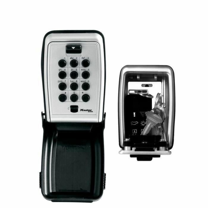 Caja de Seguridad para Llaves Master Lock 5423EURD Negro Negro/Gris Zinc 0 Caja de Seguridad para Llaves Master Lock 5423EURD Negro Negro/Gris Zinc 0