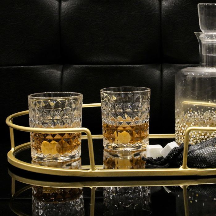 Home Deco Factory Juego De 4 Vasos Whisky Colección Cocktail 5