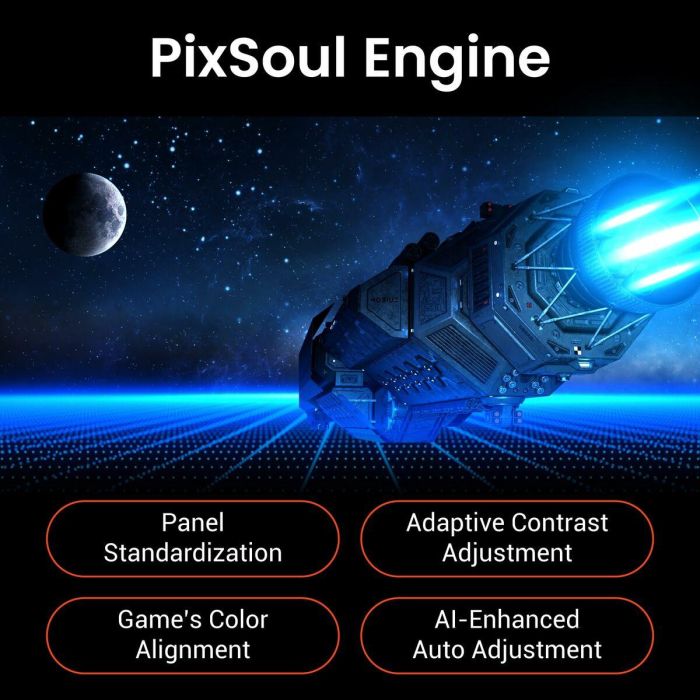 BenQ EX321UX Monitor 31.5" (80 cm) 4K UHD 3840 x 2160, 144Hz, 1ms, HDR1000, Mini LED, Blanco 3