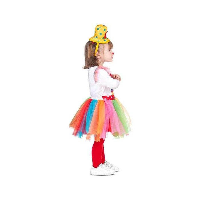 Disfraz payasita tutú talla 3-4 años 2 Disfraz payasita tutú talla 3-4 años 2