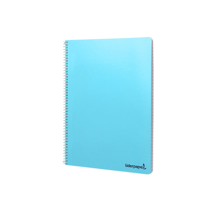 Liderpapel Cuaderno Espiral A4 Micro Smart Tapa Blanda 80 Hojas 60gr Horizontal 7mm Doble Margen 4