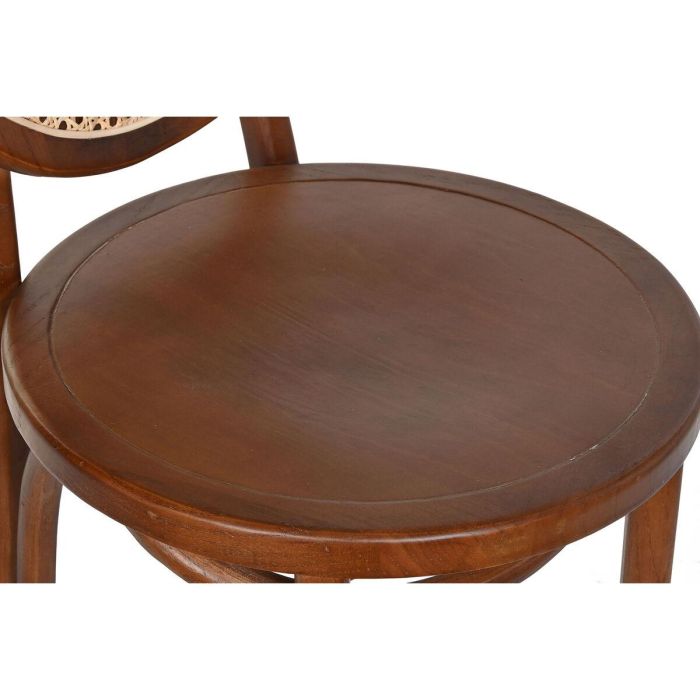 Taburete Horeca DKD Home Decor Marron Oscuro 43 x 108 x 43 cm 2 Taburete Horeca DKD Home Decor Marron Oscuro 43 x 108 x 43 cm 2