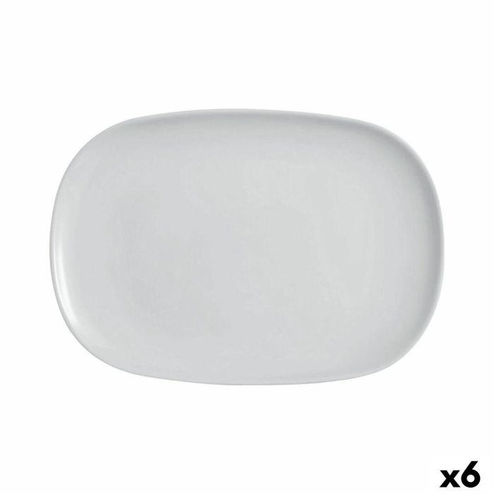 Fuente de Cocina Luminarc Diwali Gris Vidrio 35 x 24 cm (6 Unidades) 0 Fuente de Cocina Luminarc Diwali Gris Vidrio 35 x 24 cm (6 Unidades) 0
