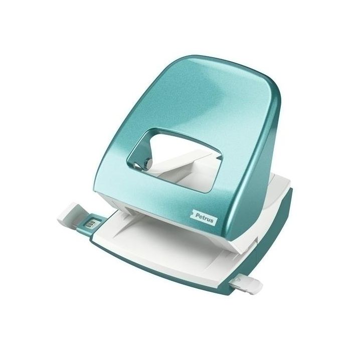 Taladro 2 Punzones Petrus Wow 62 (30H) Turquesa Metalizado (Blister)