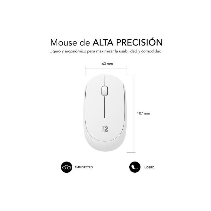 SUBBLIM Harmony Pack Mousepad XL + Wireless Mouse Purple 4