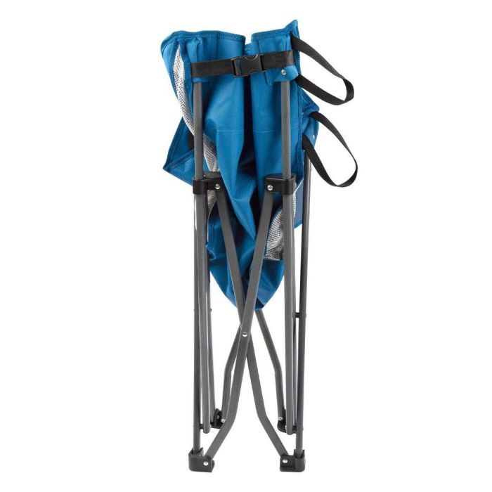 Silla de Camping Plegable Aktive Azul 48 x 86 x 50 cm (2 Unidades) 1 Silla de Camping Plegable Aktive Azul 48 x 86 x 50 cm (2 Unidades) 1