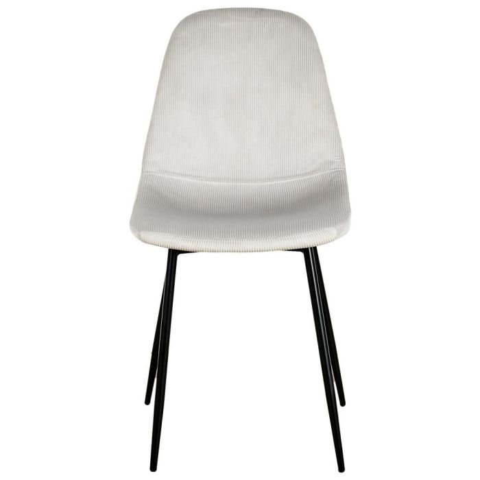 Silla Terciopelo Gris Claro Gi Home Deco Factory 1