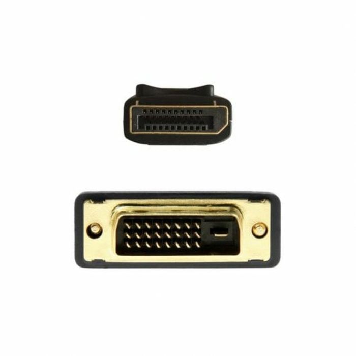 AISENS - CABLE CONVERSOR DISPLAYPORT A DVI, DP/M-DVI/M, NEGRO, 3.0M 1 AISENS - CABLE CONVERSOR DISPLAYPORT A DVI, DP/M-DVI/M, NEGRO, 3.0M 1