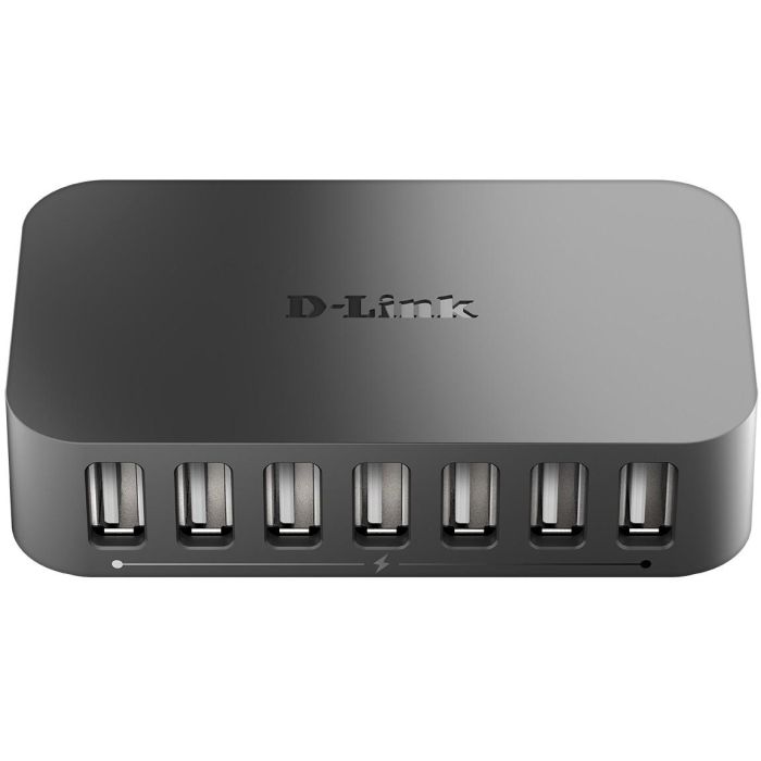 Hub USB 7 Puertos D-Link DUB-H7 Negro 0 Hub USB 7 Puertos D-Link DUB-H7 Negro 0
