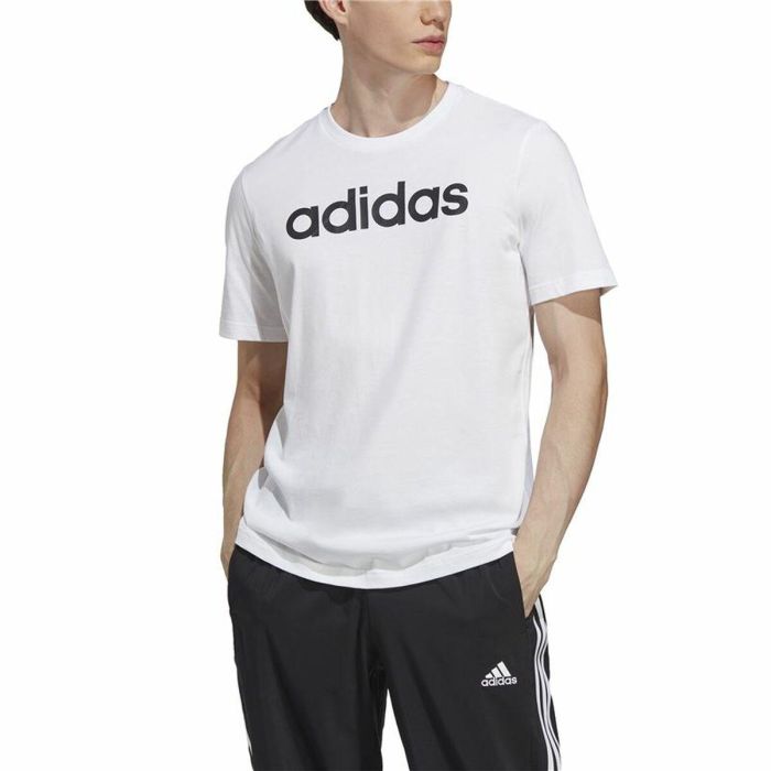 Camiseta de Manga Corta Hombre Adidas Essentials Linear Logo XL 5 Camiseta de Manga Corta Hombre Adidas Essentials Linear Logo XL 5