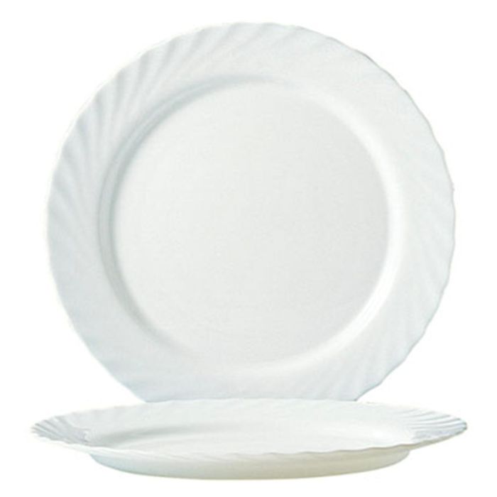 Plato Llano Opal Trianon Arcoroc 24,5 cm