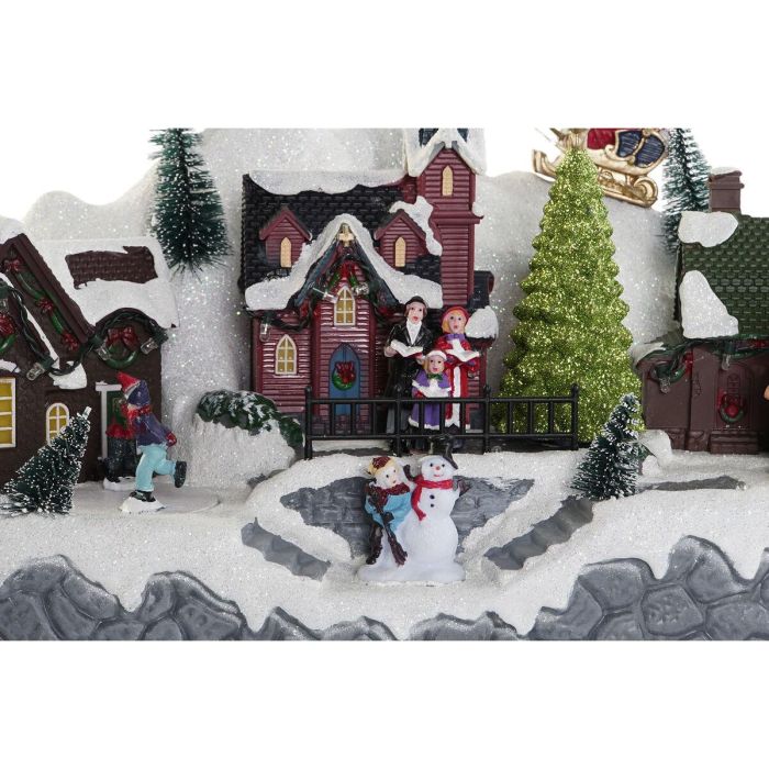 Casa Navidad Tradicional DKD Home Decor Multicolor 18 x 27.5 x 34 cm 3