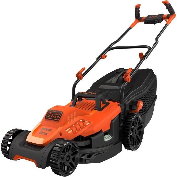 Cortacésped 1600 W 38cm bemw471bh-qs black+decker