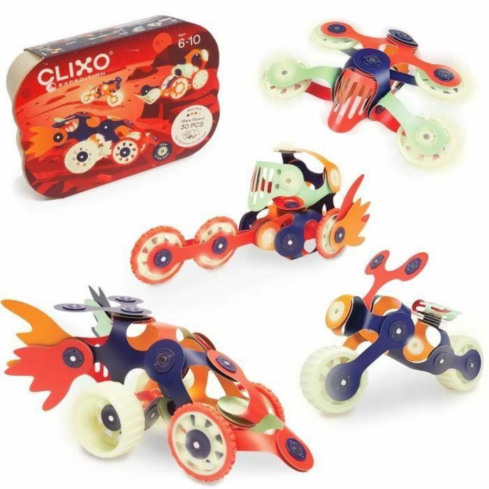 Gipsy Toys AAADG59439 Juego de construcción magnético Mars Rovers 30 piezas Brilla en la oscuridad A partir de 6 años 0 Gipsy Toys AAADG59439 Juego de construcción magnético Mars Rovers 30 piezas Brilla en la oscuridad A partir de 6 años 0