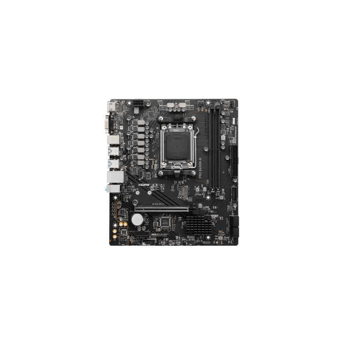 MSI PRO B650M-B B650.AM5.mATX.DDR5 Placa Base Micro-ATX Socket AM5 DDR5 0 MSI PRO B650M-B B650.AM5.mATX.DDR5 Placa Base Micro-ATX Socket AM5 DDR5 0