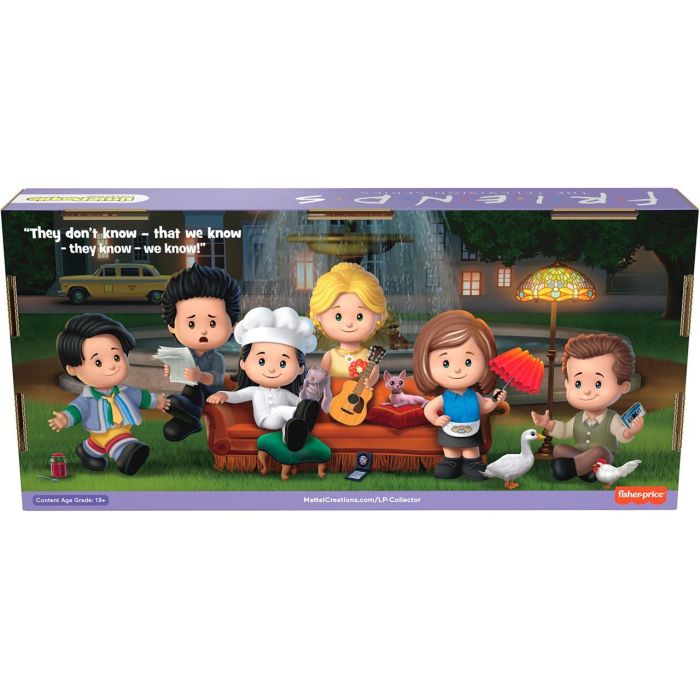 Pack 6 Figuras Friends Hph05 Little People 4