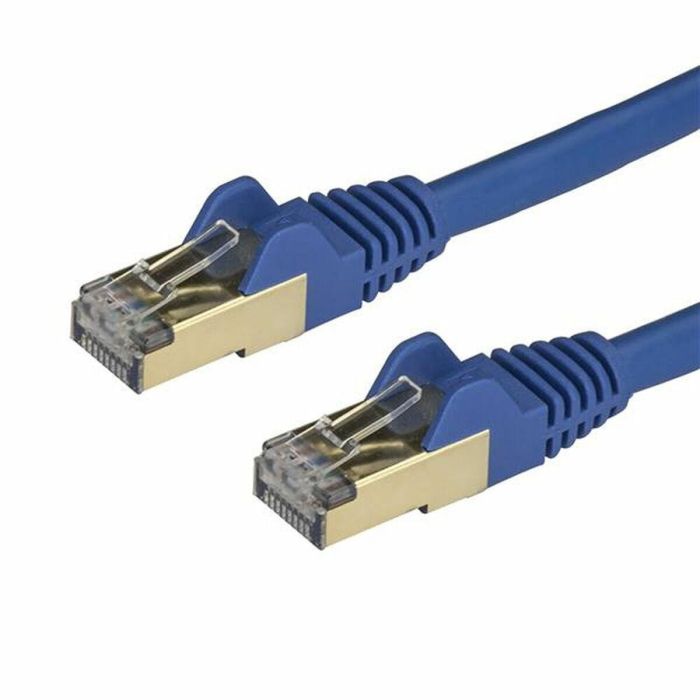 Cable de Red Rígido UTP Categoría 6 Startech 6ASPAT50CMBL Azul 50 cm 1 Cable de Red Rígido UTP Categoría 6 Startech 6ASPAT50CMBL Azul 50 cm 1