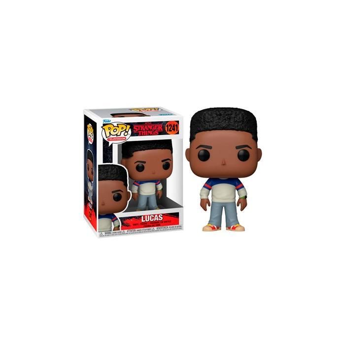 Funko Pop Stranger Things S4 Lucas Figura Coleccionable Nº 1241 - Caja Original